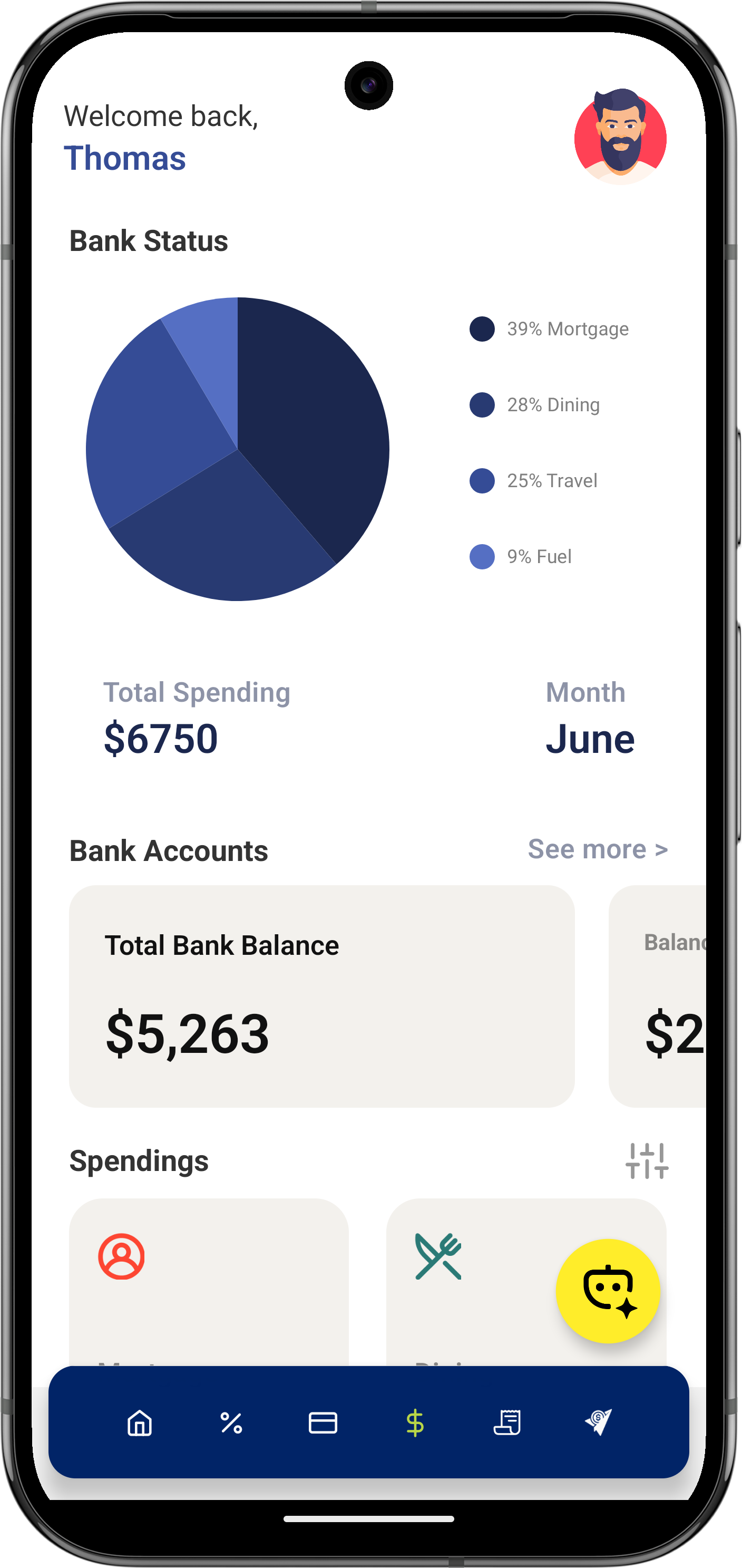 App UI screenshot